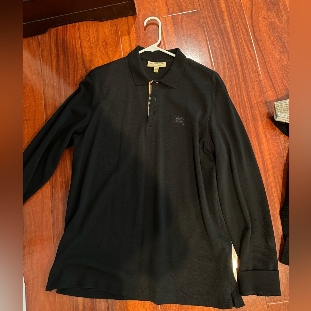 Burberry long sleeve men’s polo